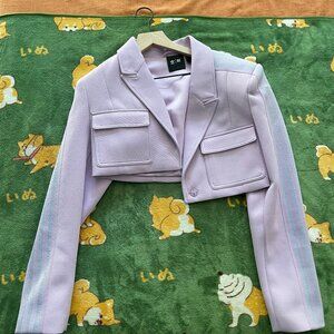 adidas Ivy Park Cropped Suit Jacket